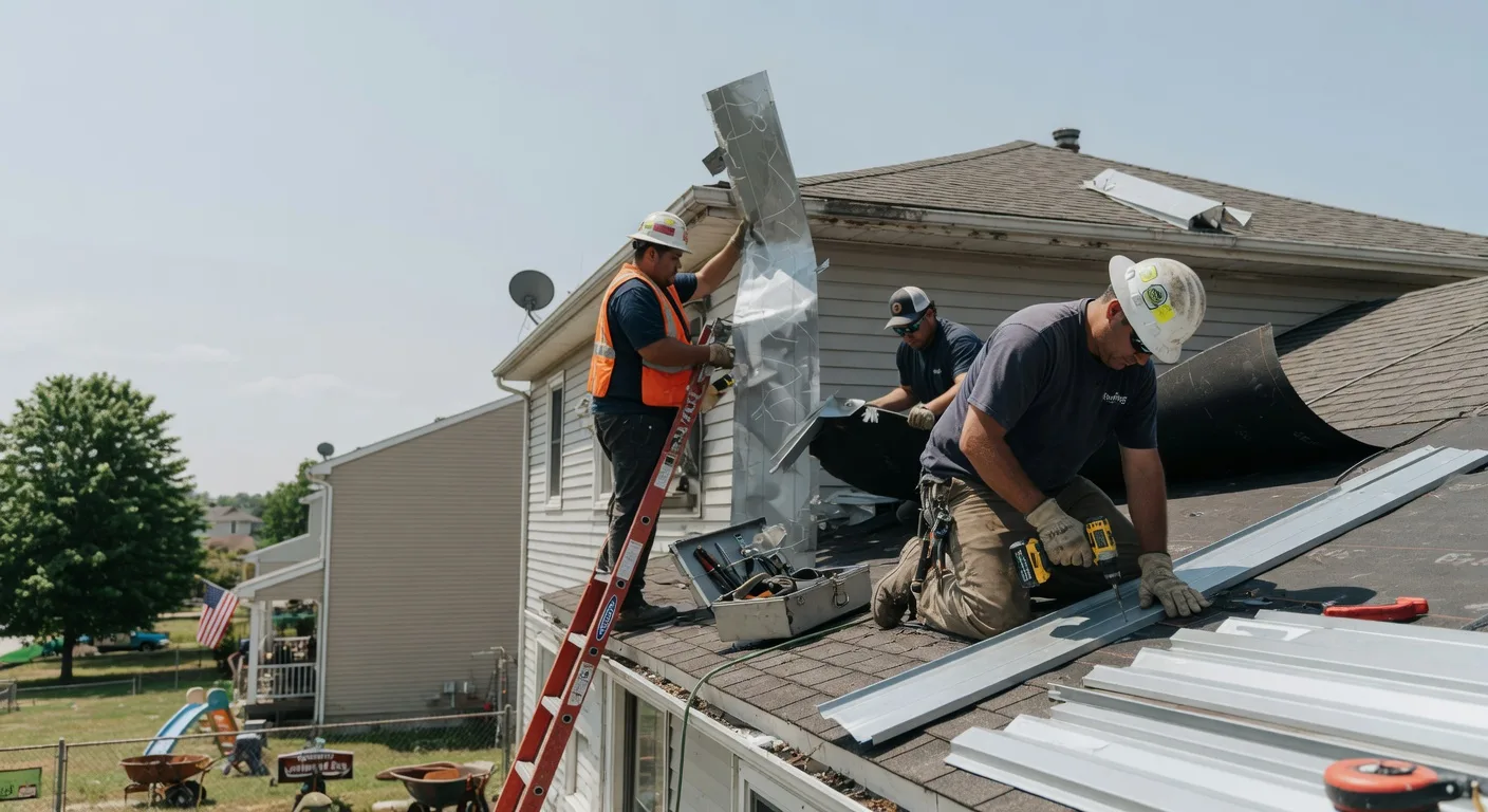Metal Roof Repair in La Fayette, IL